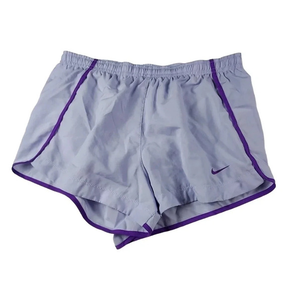 Nike Dri- Fit Pants - Nike Dri-Fit Womens Running Shorts Medium Integrated Underwear Light Purple